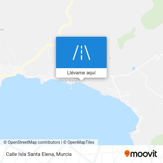 Mapa Calle Isla Santa Elena