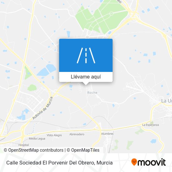 Mapa Calle Sociedad El Porvenir Del Obrero