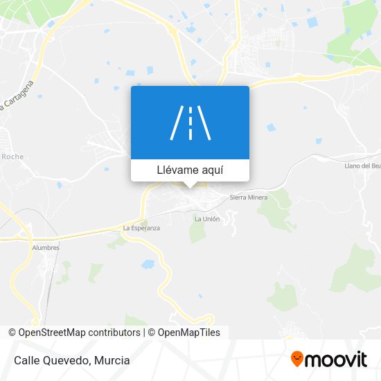 Mapa Calle Quevedo