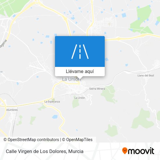Mapa Calle Virgen de Los Dolores