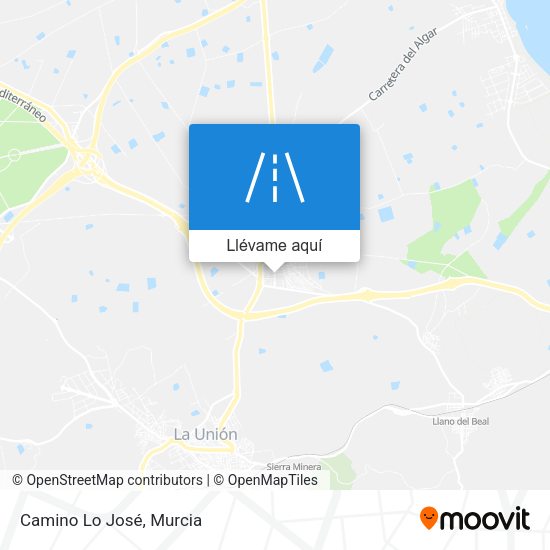 Mapa Camino Lo José