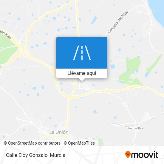 Mapa Calle Eloy Gonzalo