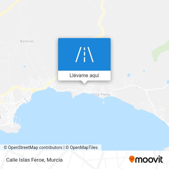 Mapa Calle Islas Feroe