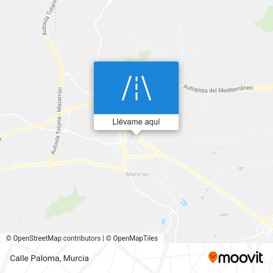 Mapa Calle Paloma