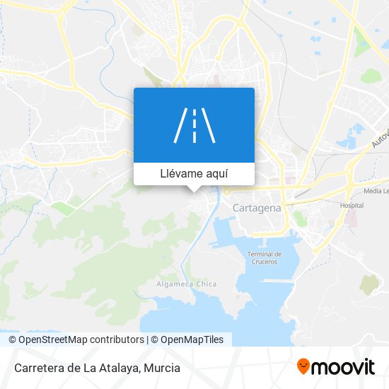 Mapa Carretera de La Atalaya