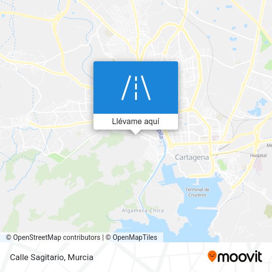 Mapa Calle Sagitario