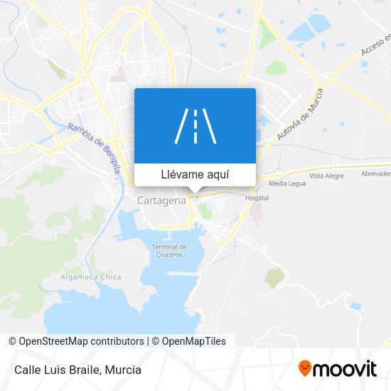Mapa Calle Luis Braile