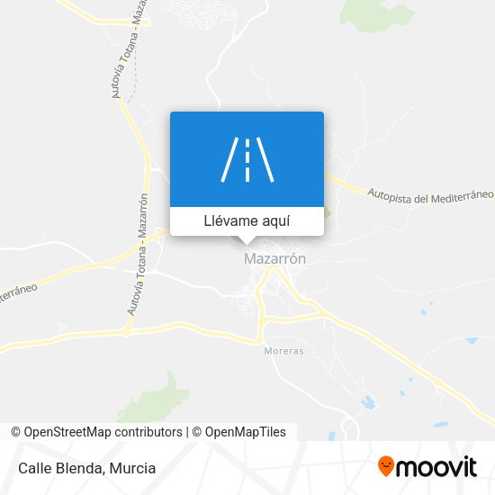 Mapa Calle Blenda