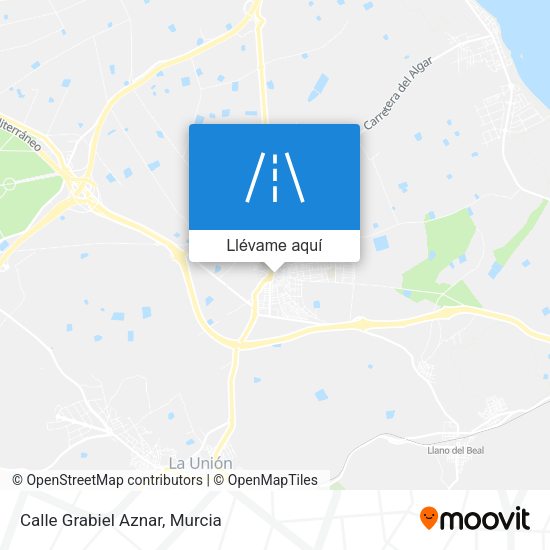 Mapa Calle Grabiel Aznar