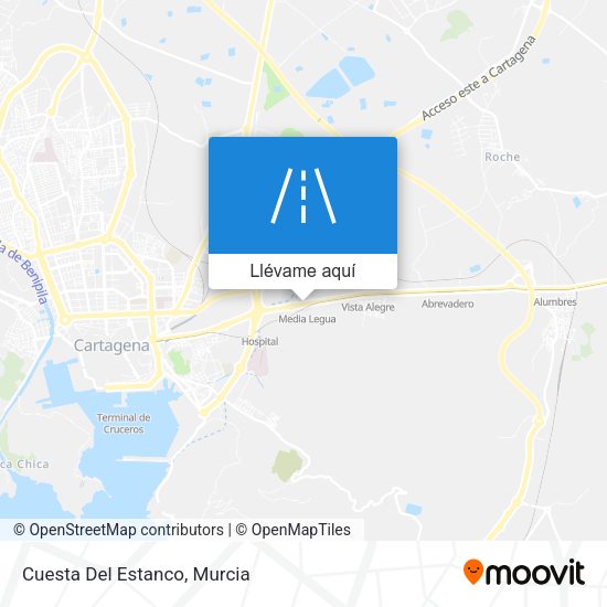 Mapa Cuesta Del Estanco