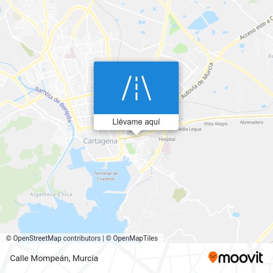 Mapa Calle Mompeán
