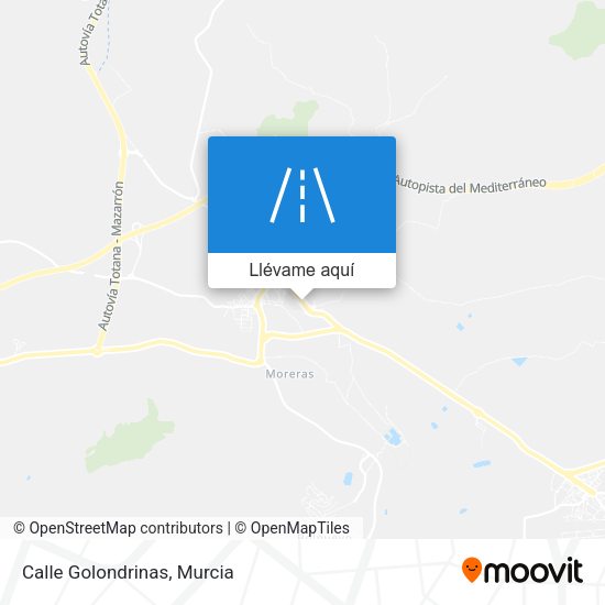 Mapa Calle Golondrinas