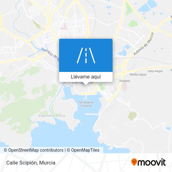 Mapa Calle Scipión