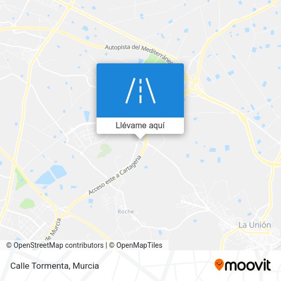 Mapa Calle Tormenta