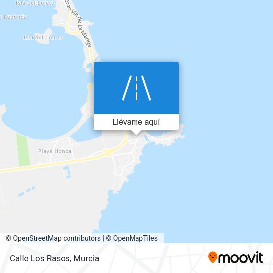 Mapa Calle Los Rasos