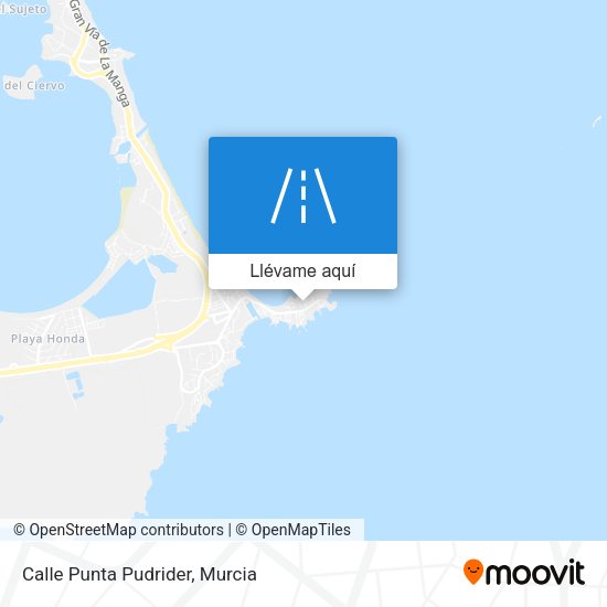 Mapa Calle Punta Pudrider
