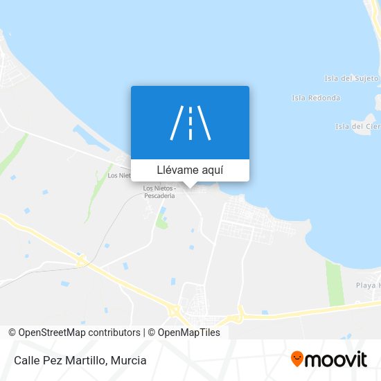 Mapa Calle Pez Martillo
