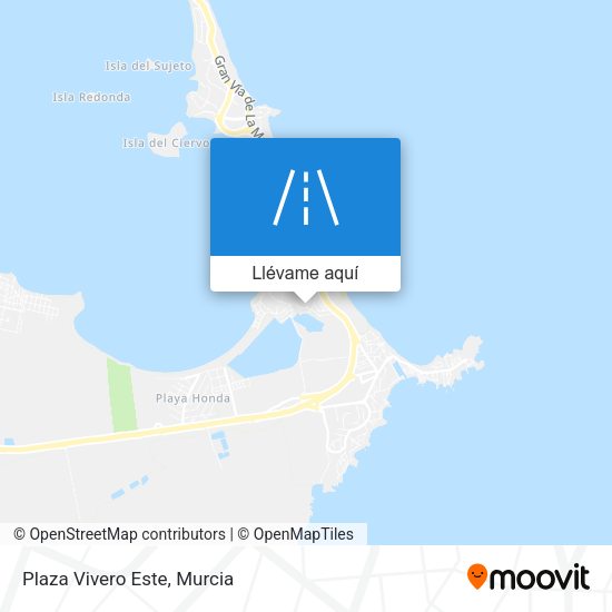 Mapa Plaza Vivero Este