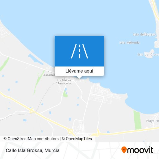 Mapa Calle Isla Grossa