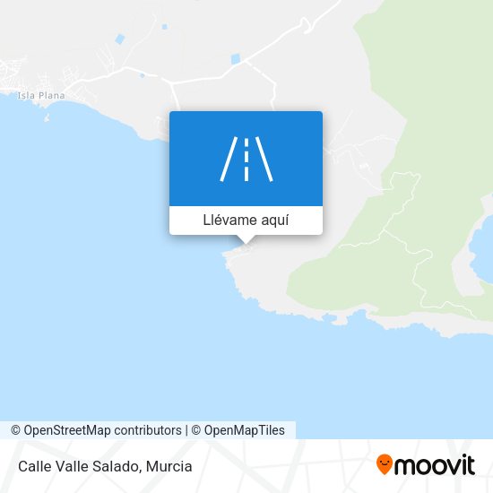 Mapa Calle Valle Salado