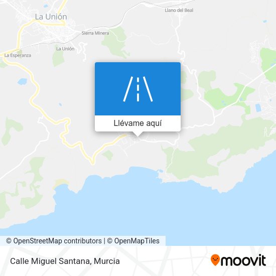 Mapa Calle Miguel Santana