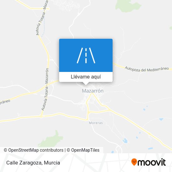 Mapa Calle Zaragoza