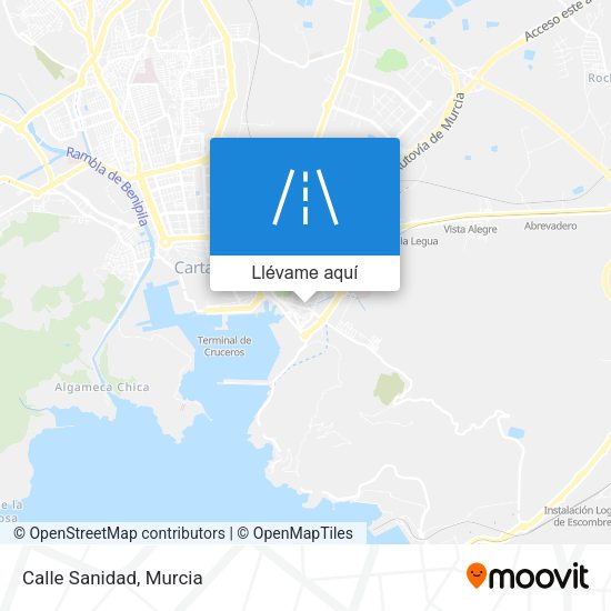 Mapa Calle Sanidad