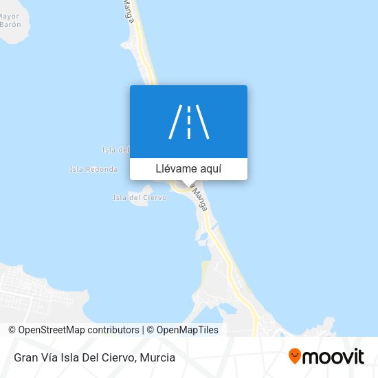 Mapa Gran Vía Isla Del Ciervo
