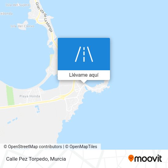 Mapa Calle Pez Torpedo