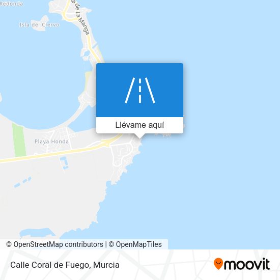 Mapa Calle Coral de Fuego