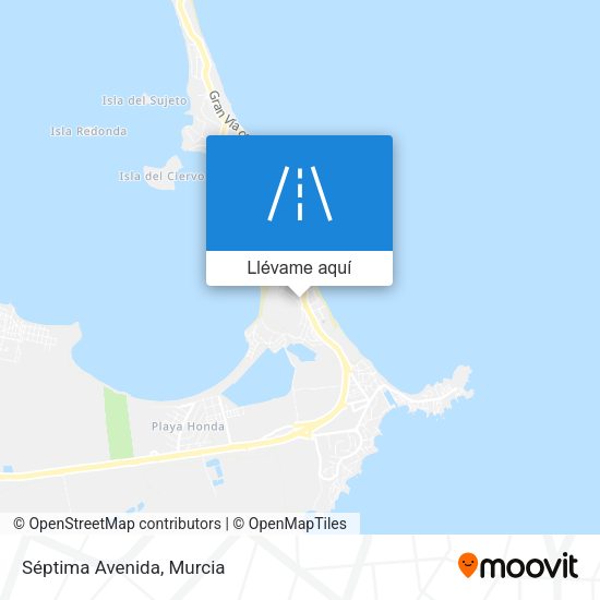 Mapa Séptima Avenida