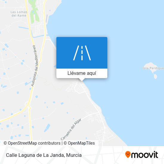 Mapa Calle Laguna de La Janda