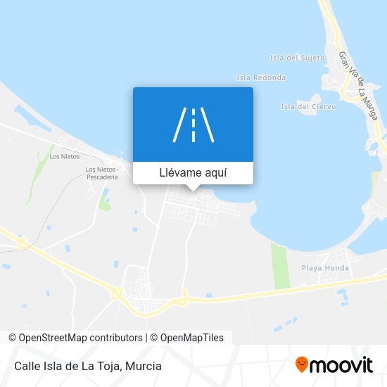 Mapa Calle Isla de La Toja