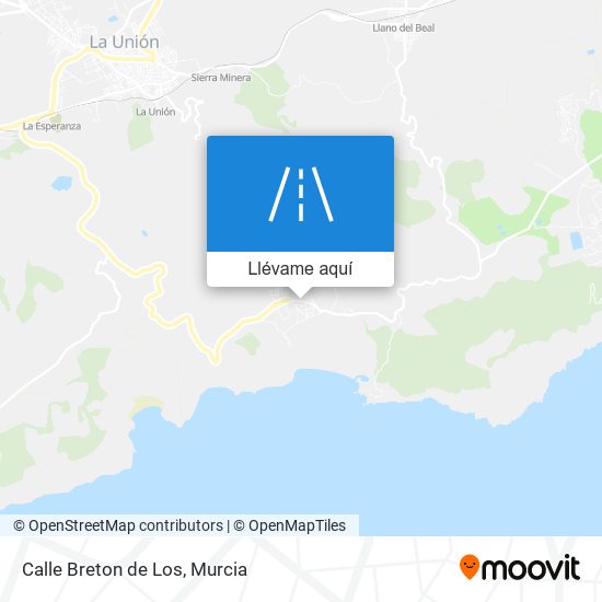 Mapa Calle Breton de Los