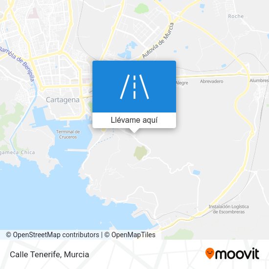 Mapa Calle Tenerife