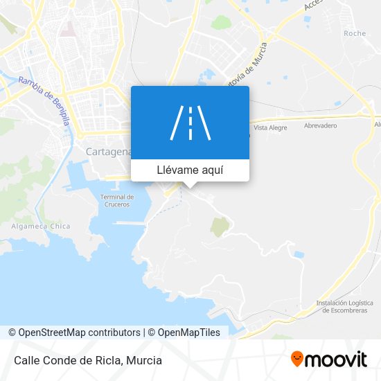 Mapa Calle Conde de Ricla
