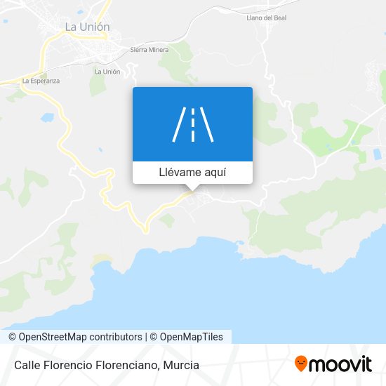 Mapa Calle Florencio Florenciano