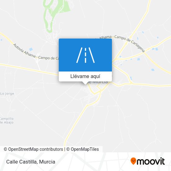 Mapa Calle Castilla