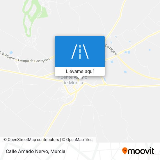 Mapa Calle Amado Nervo