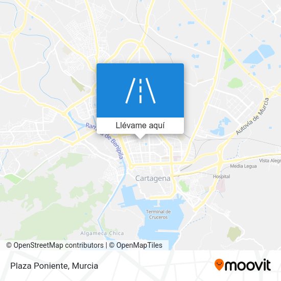 Mapa Plaza Poniente