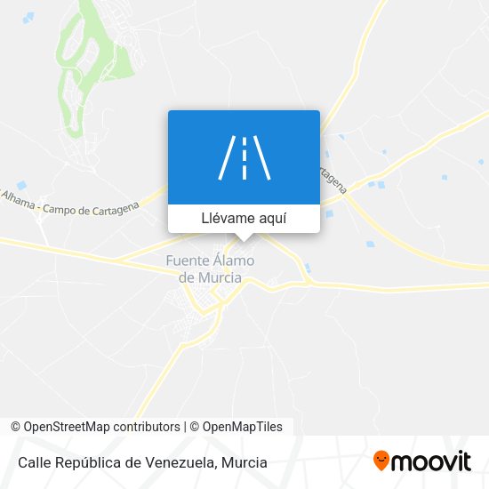 Mapa Calle República de Venezuela
