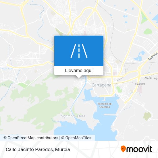 Mapa Calle Jacinto Paredes