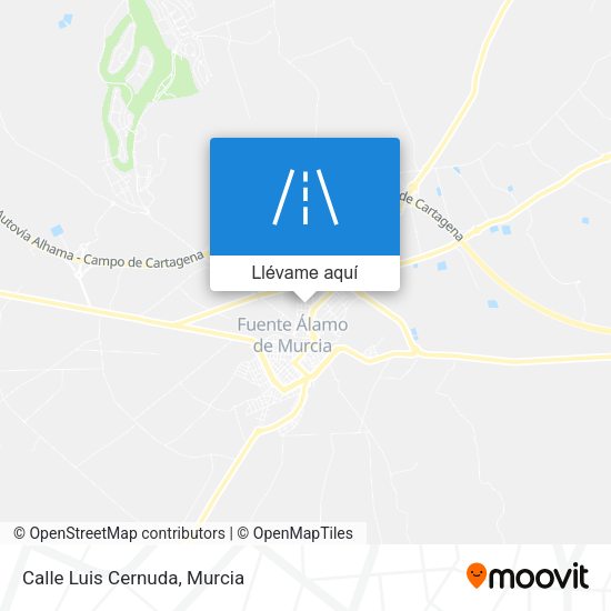 Mapa Calle Luis Cernuda