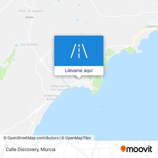 Mapa Calle Discovery
