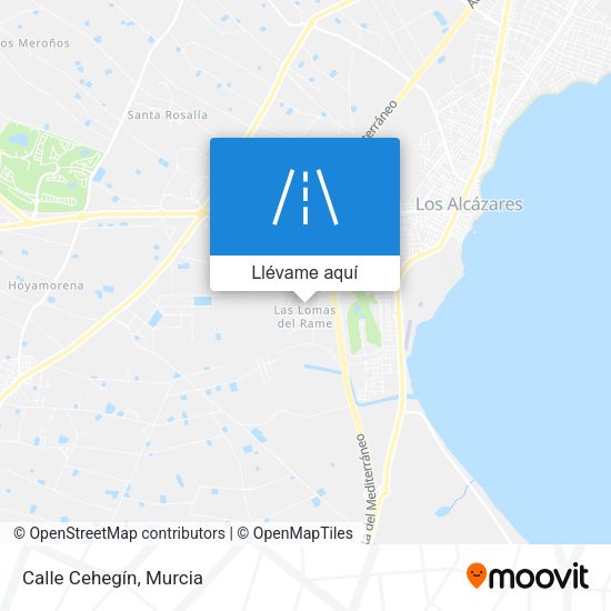 Mapa Calle Cehegín