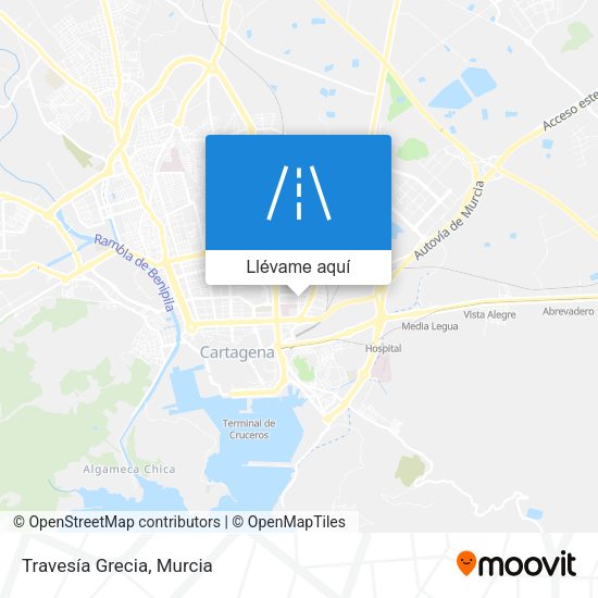 Mapa Travesía Grecia