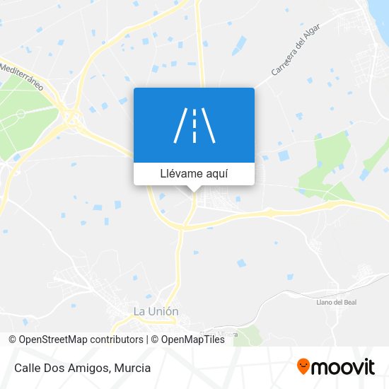 Mapa Calle Dos Amigos