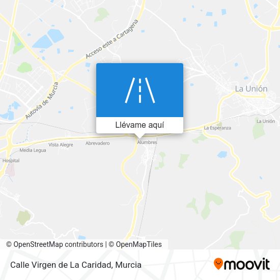 Mapa Calle Virgen de La Caridad