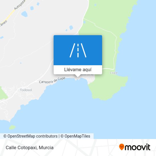 Mapa Calle Cotopaxi