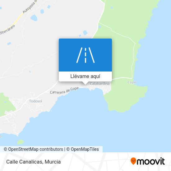 Mapa Calle Canalicas